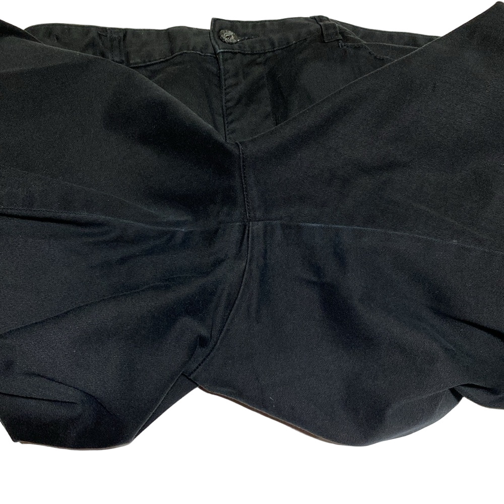 LEE KHAKIS Women’s High-Rise Dressy Black Cotton/Spandex Blend Capris 12M - Picture 14 of 16